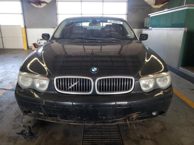 WBAHN83517DT72554 - 2007 BMW 750 BLACK photo 5