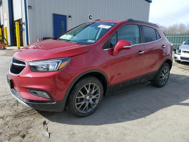 KL4CJ2SB8KB807842 - 2019 BUICK ENCORE SPORT TOURING RED photo 1