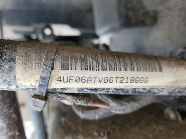 4UF06ATV86T218666 - 2006 ARTC 650 ATV BLACK photo 10