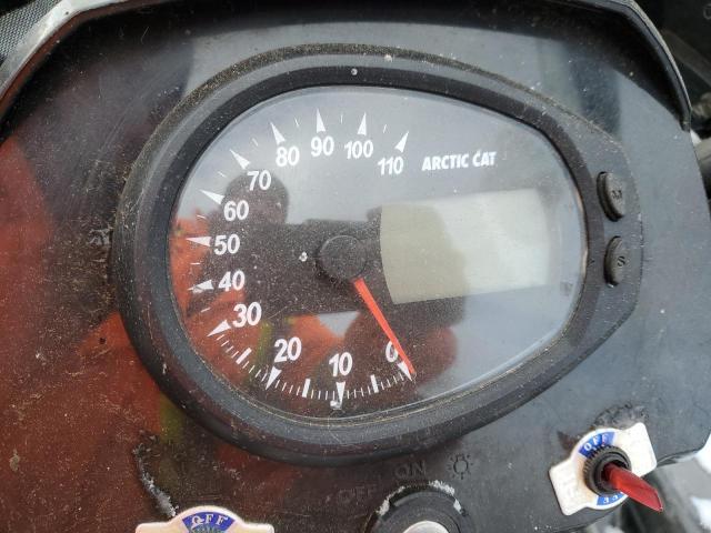 4UF06ATV86T218666 - 2006 ARTC 650 ATV BLACK photo 8