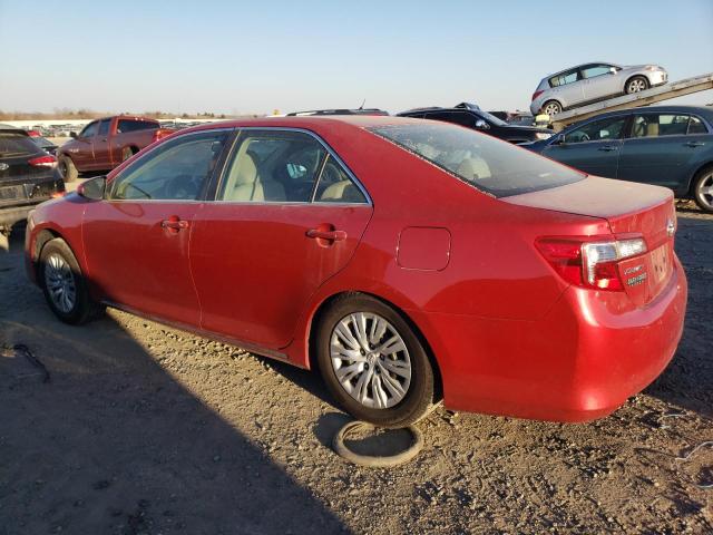 4T1BF1FK8CU505086 - 2012 TOYOTA CAMRY BASE RED photo 2