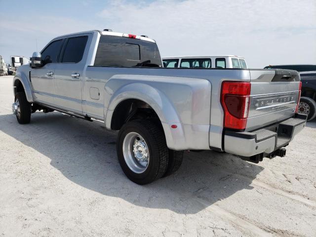 1FT8W4DT9NEF97902 - 2022 FORD F450 SUPER DUTY GRAY photo 2