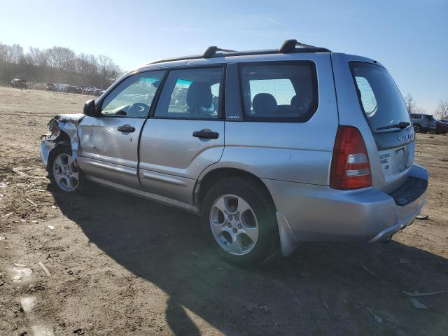 JF1SG65664H758328 - 2004 SUBARU FORESTER 2.5XS SILVER photo 2