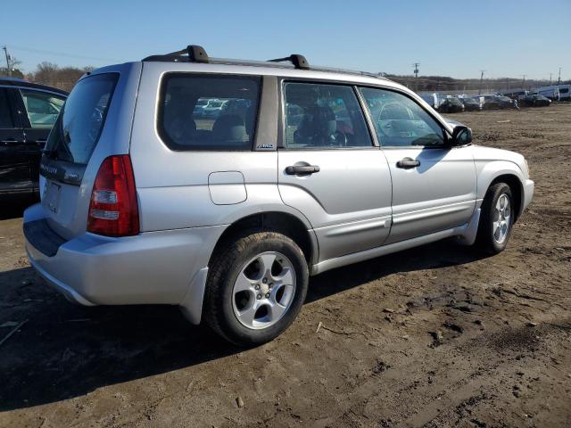 JF1SG65664H758328 - 2004 SUBARU FORESTER 2.5XS SILVER photo 3