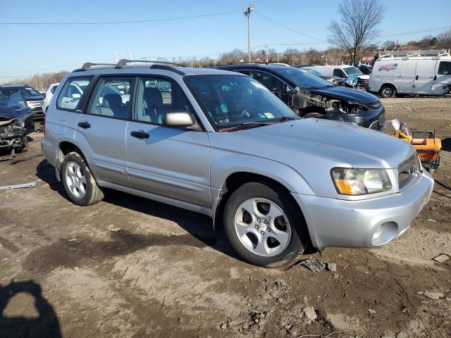 JF1SG65664H758328 - 2004 SUBARU FORESTER 2.5XS SILVER photo 4