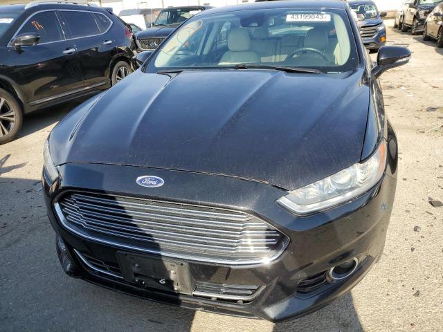 3FA6P0K91ER388404 - 2014 FORD FUSION TITANIUM BLACK photo 5