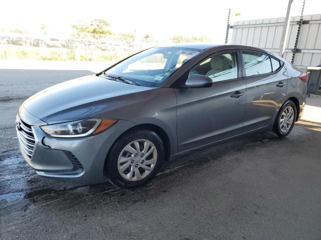 5NPD74LF1JH354196 - 2018 HYUNDAI ELANTRA SE GRAY photo 1