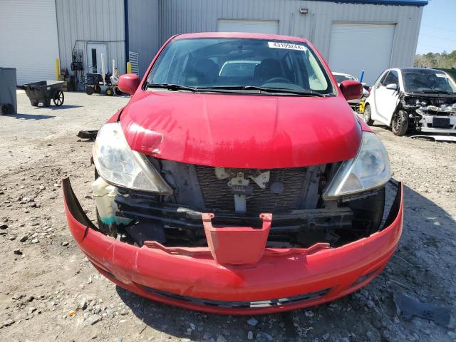 3N1BC1CP6CK289352 - 2012 NISSAN VERSA S RED photo 5