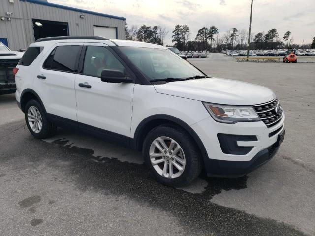 1FM5K8B84GGA10061 - 2016 FORD EXPLORER WHITE photo 4