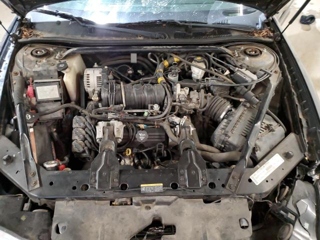 2G1WX12K739225240 - 2003 CHEVROLET MONTE CARL SS BLACK photo 11