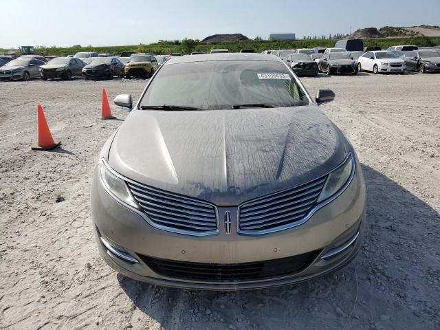 3LN6L2G97GR609013 - 2016 LINCOLN MKZ GRAY photo 5