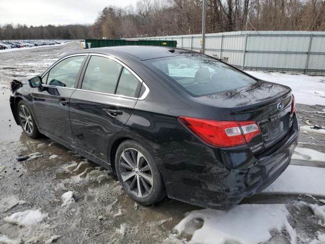 4S3BNAN67F3038393 - 2015 SUBARU LEGACY 2.5I LIMITED BLACK photo 2