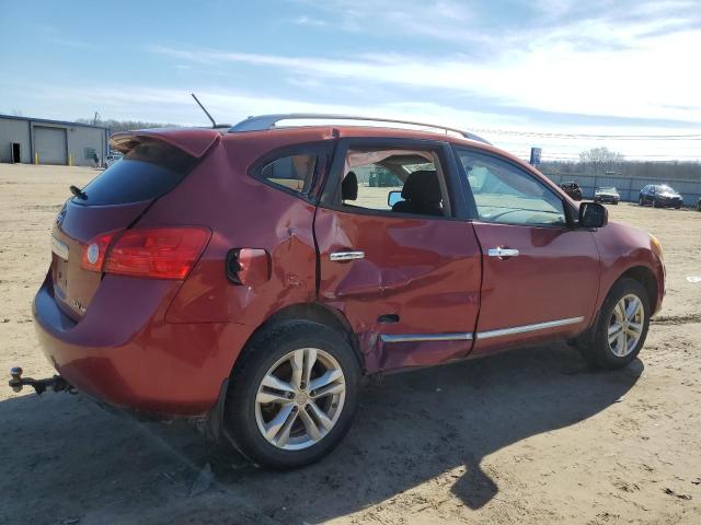 JN8AS5MV0DW623319 - 2013 NISSAN ROGUE S RED photo 3