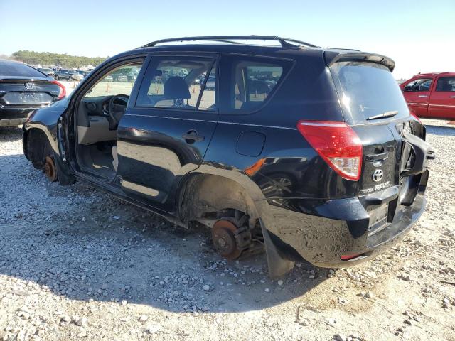 JTMZK33V686012561 - 2008 TOYOTA RAV4 BLACK photo 2