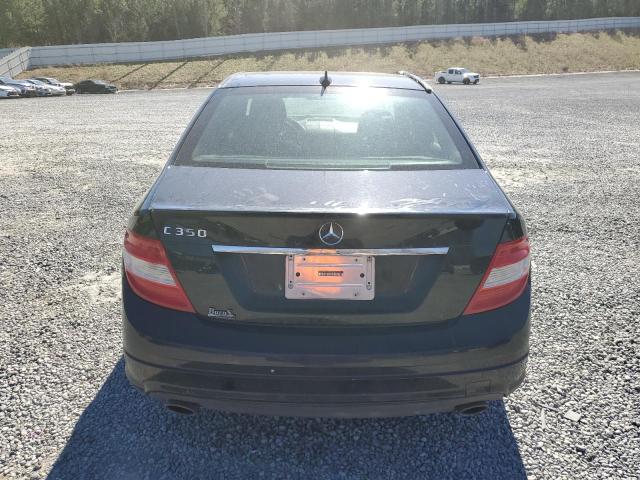 WDDGF56X79F211906 - 2009 MERCEDES-BENZ C 350 BLACK photo 6