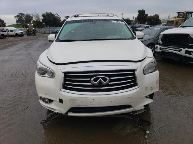 5N1AL0MN3FC553777 - 2015 INFINITI QX60 WHITE photo 5