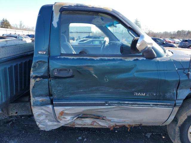 1B7HF16Y5VS220475 - 1997 DODGE RAM 1500 GREEN photo 10