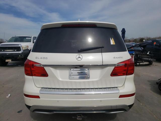 4JGDF7CE0DA263925 - 2013 MERCEDES-BENZ GL 450 4MATIC WHITE photo 6