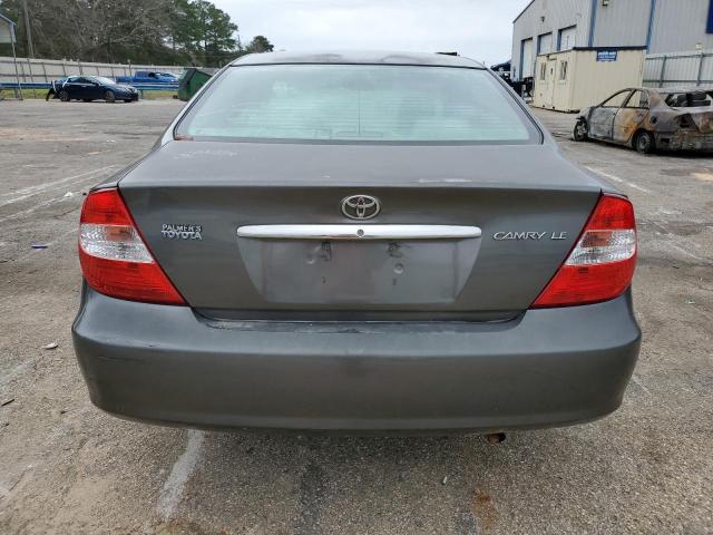 4T1BE32K04U866835 - 2004 TOYOTA CAMRY LE GRAY photo 6