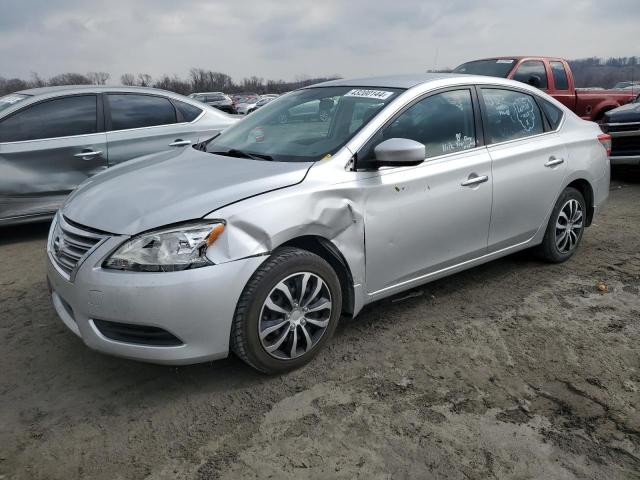 3N1AB7AP2FY334292 - 2015 NISSAN SENTRA S SILVER photo 1