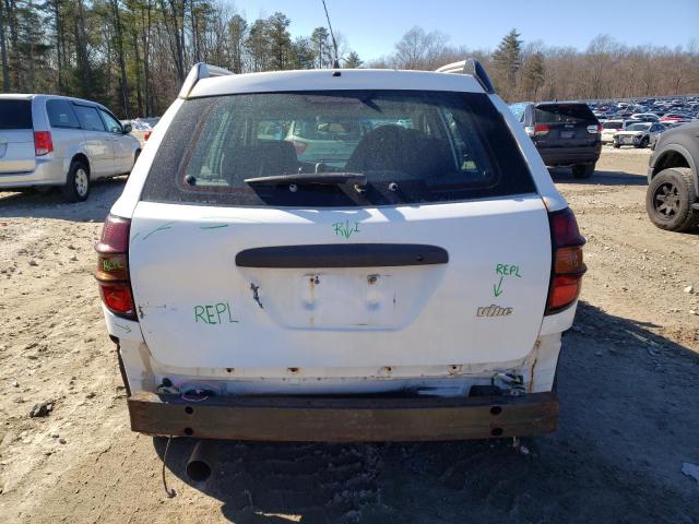 5Y2SL67898Z416117 - 2008 PONTIAC VIBE WHITE photo 6