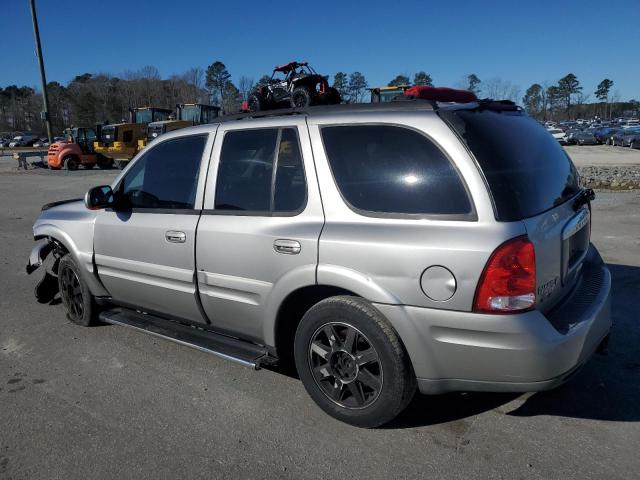 5GAES13P642257755 - 2004 BUICK RAINIER CXL SILVER photo 2