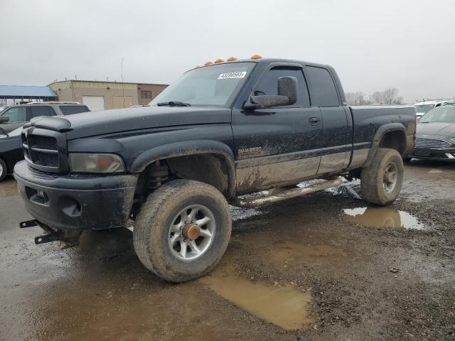 1B7KF23611J517435 - 2001 DODGE RAM 2500 BLACK photo 1