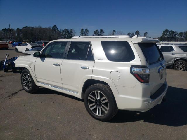 JTEZU5JR1E5077729 - 2014 TOYOTA 4RUNNER SR5 WHITE photo 2