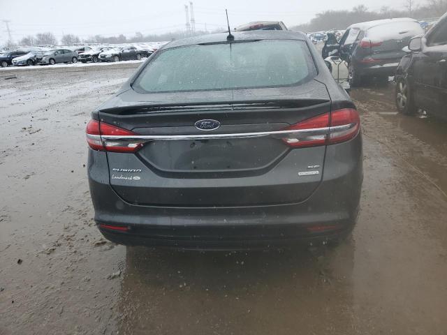 3FA6P0HD6HR264225 - 2017 FORD FUSION SE GRAY photo 6