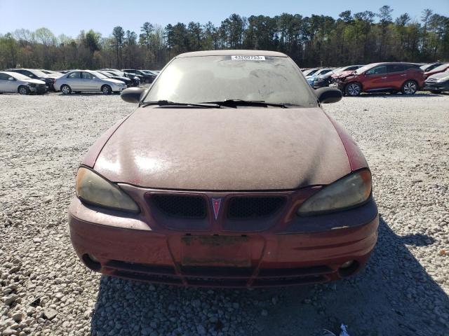 1G2NE52F94C189777 - 2004 PONTIAC GRAND AM SE BURGUNDY photo 5