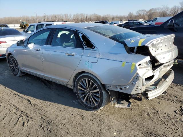 3LN6L5A92HR634252 - 2017 LINCOLN MKZ PREMIERE SILVER photo 2