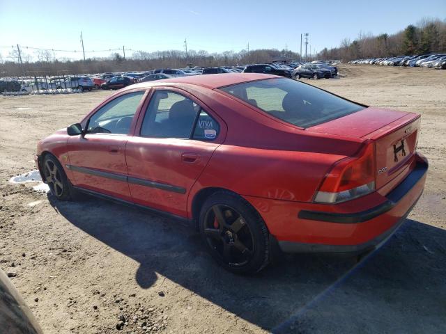 YV1RH52Y842360721 - 2004 VOLVO S60 R RED photo 2