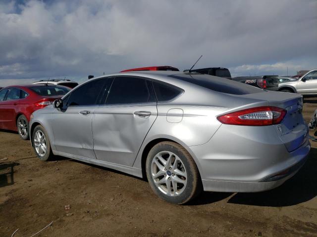 1FA6P0H71E5400639 - 2014 FORD FUSION SE SILVER photo 2