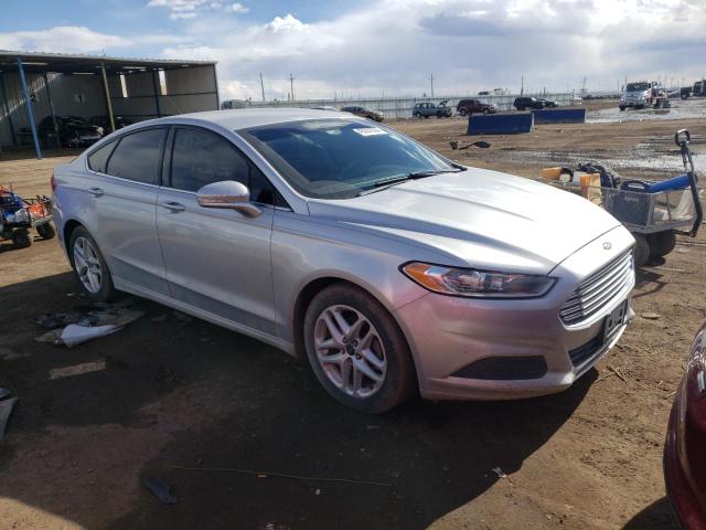 1FA6P0H71E5400639 - 2014 FORD FUSION SE SILVER photo 4