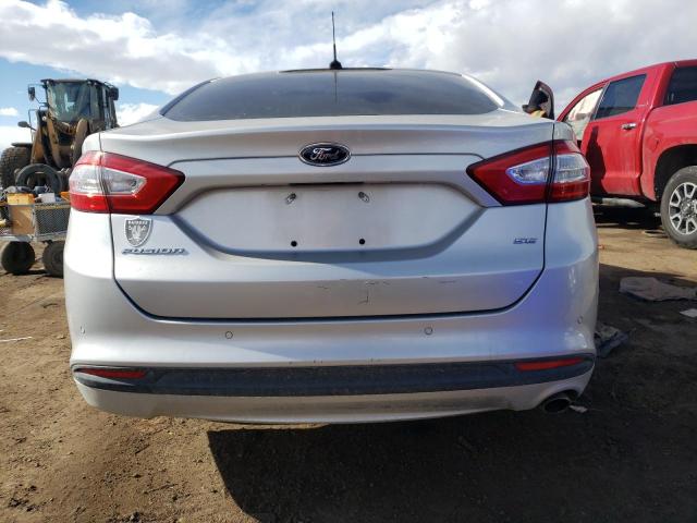 1FA6P0H71E5400639 - 2014 FORD FUSION SE SILVER photo 6