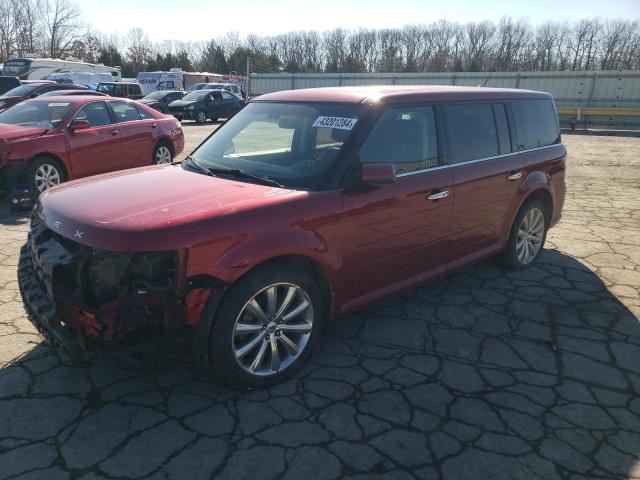 2FMHK6D82FBA13657 - 2015 FORD FLEX LIMITED BURGUNDY photo 1