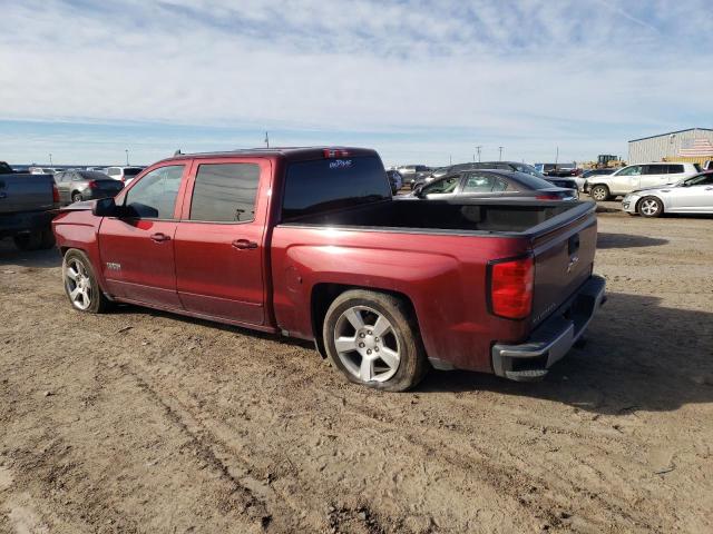 3GCPCREC4HG340532 - 2017 CHEVROLET SILVERADO C1500 LT BURGUNDY photo 2