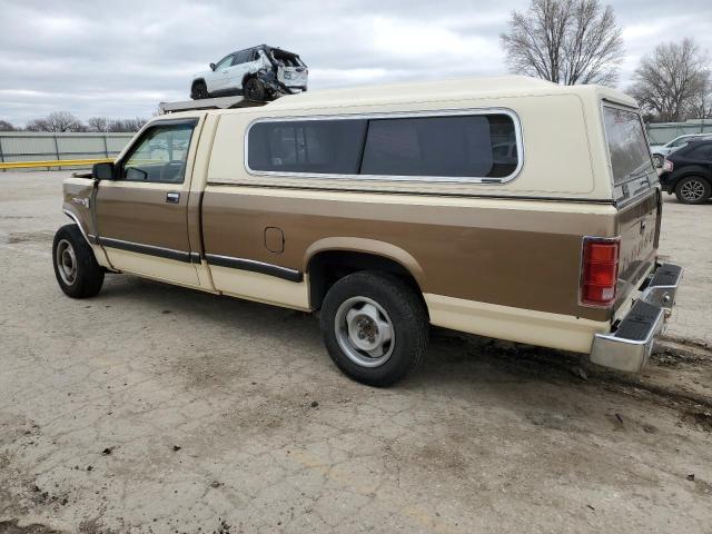 1B7FN14X9JS706558 - 1988 DODGE DAKOTA TAN photo 2