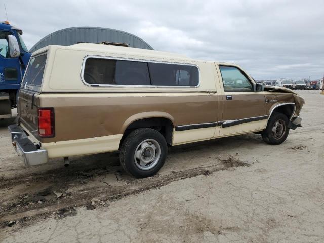 1B7FN14X9JS706558 - 1988 DODGE DAKOTA TAN photo 3