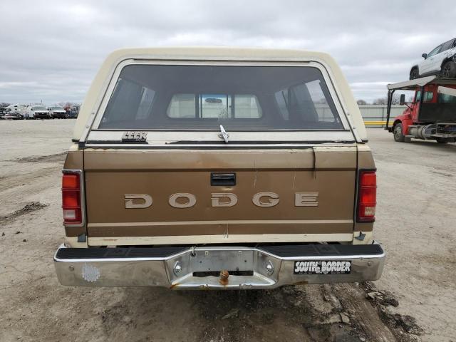 1B7FN14X9JS706558 - 1988 DODGE DAKOTA TAN photo 6