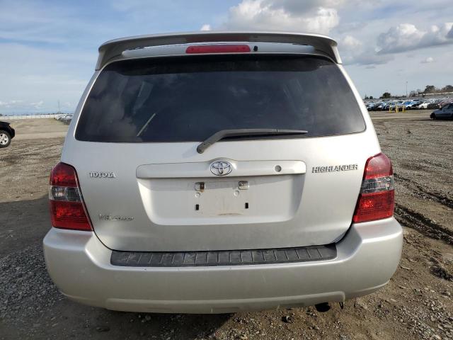 JTEEP21A770219614 - 2007 TOYOTA HIGHLANDER SPORT SILVER photo 6