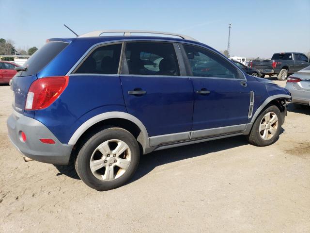 3GNFL2EK8DS525157 - 2013 CHEVROLET CAPTIVA LS BLUE photo 3