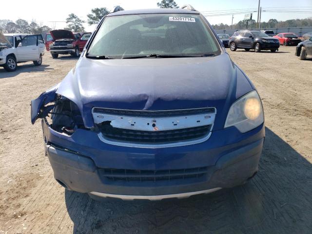 3GNFL2EK8DS525157 - 2013 CHEVROLET CAPTIVA LS BLUE photo 5