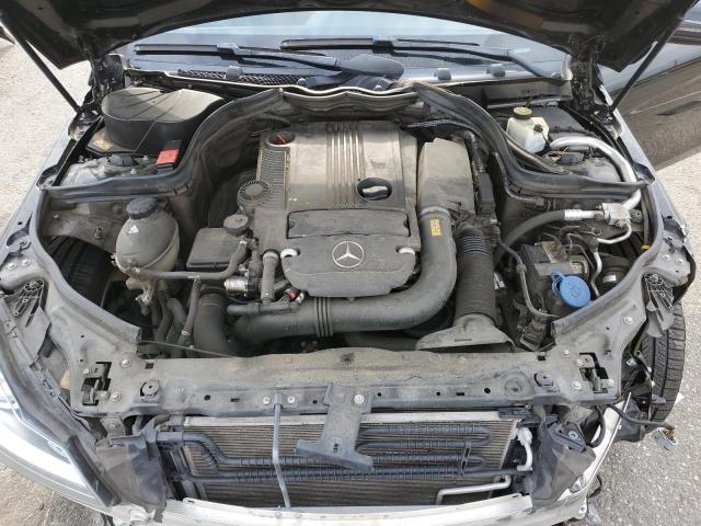 WDDGJ4HB4FG398232 - 2015 MERCEDES-BENZ C 250 BLACK photo 11