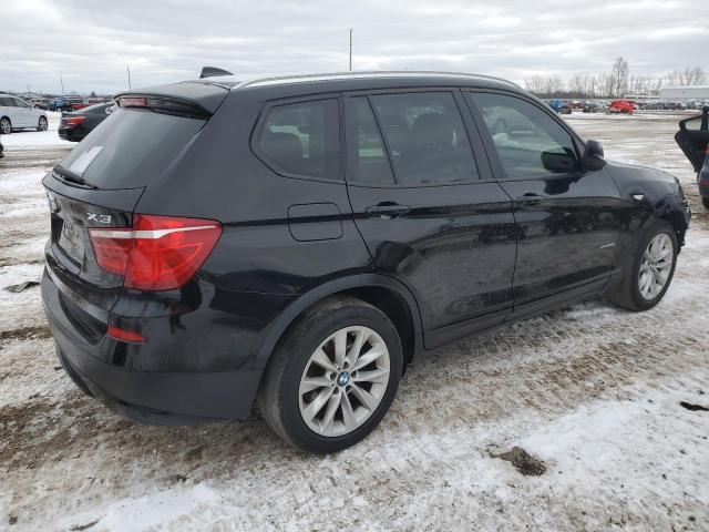 5UXWX9C56D0A09035 - 2013 BMW X3 XDRIVE28I BLACK photo 3