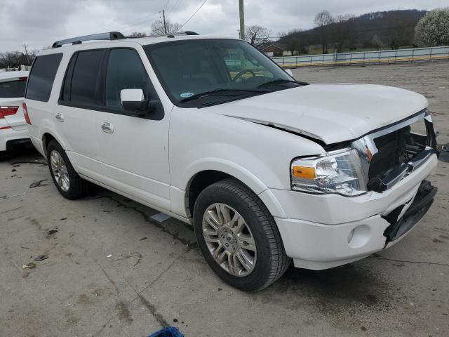 1FMJU1K54BEF34109 - 2011 FORD EXPEDITION LIMITED WHITE photo 4