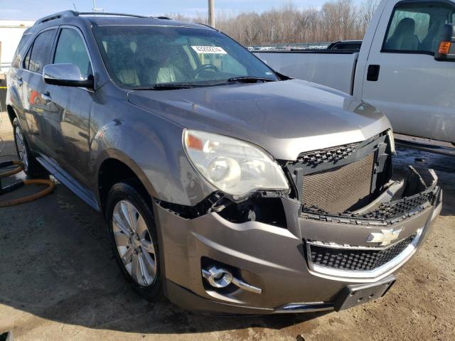 2CNALPECXB6448002 - 2011 CHEVROLET EQUINOX LT GRAY photo 4