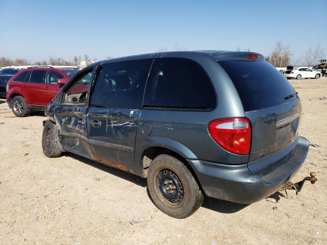 1C4GP45R55B437576 - 2005 CHRYSLER TOWN & COU მწვანე ფოტო 2