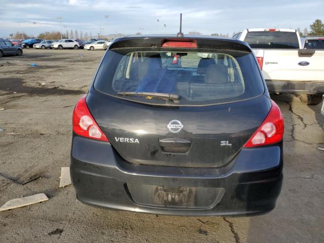 3N1BC1CP7BL422371 - 2011 NISSAN VERSA S BLACK photo 6