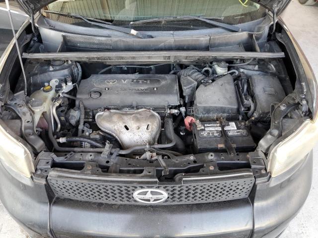 JTLZE4FE1A1105925 - 2010 TOYOTA SCION XB BLACK photo 12